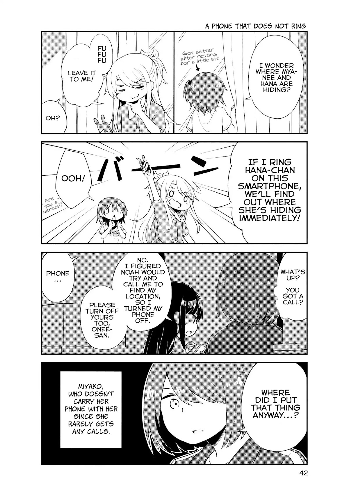 Watashi ni Tenshi ga Maiorita! Chapter 13 page 8 - Chapter 13