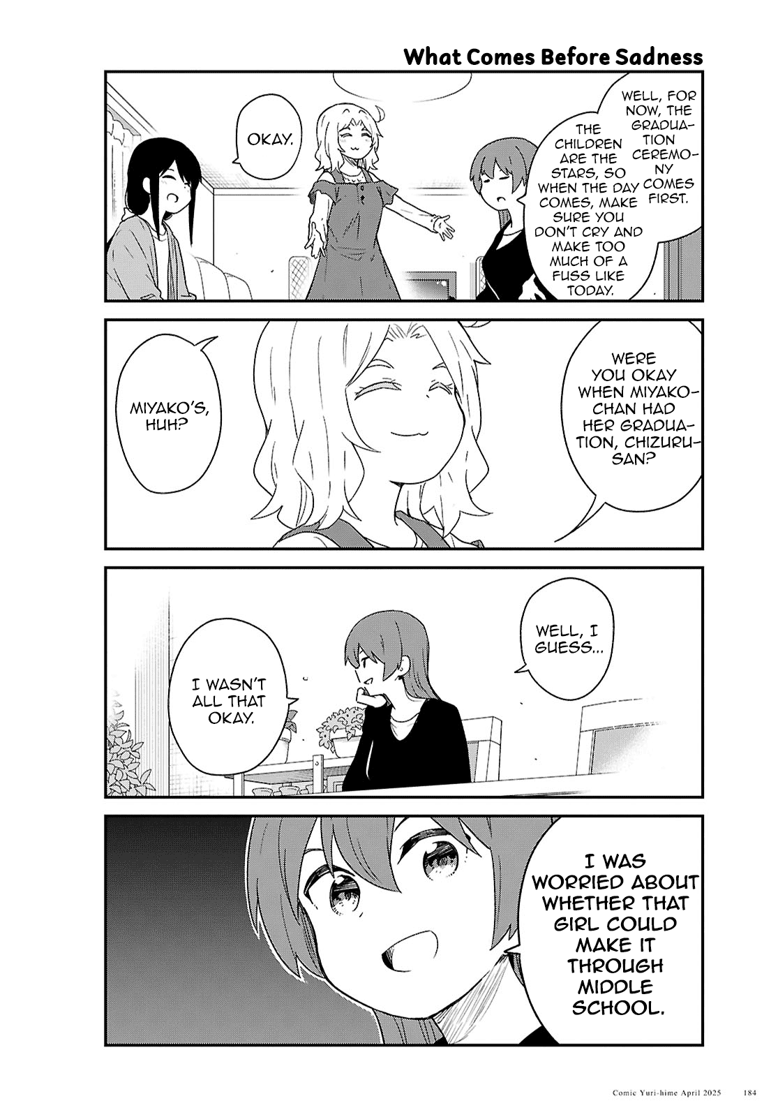 Watashi ni Tenshi ga Maiorita! Chapter 130 page 12 - Chapter 130