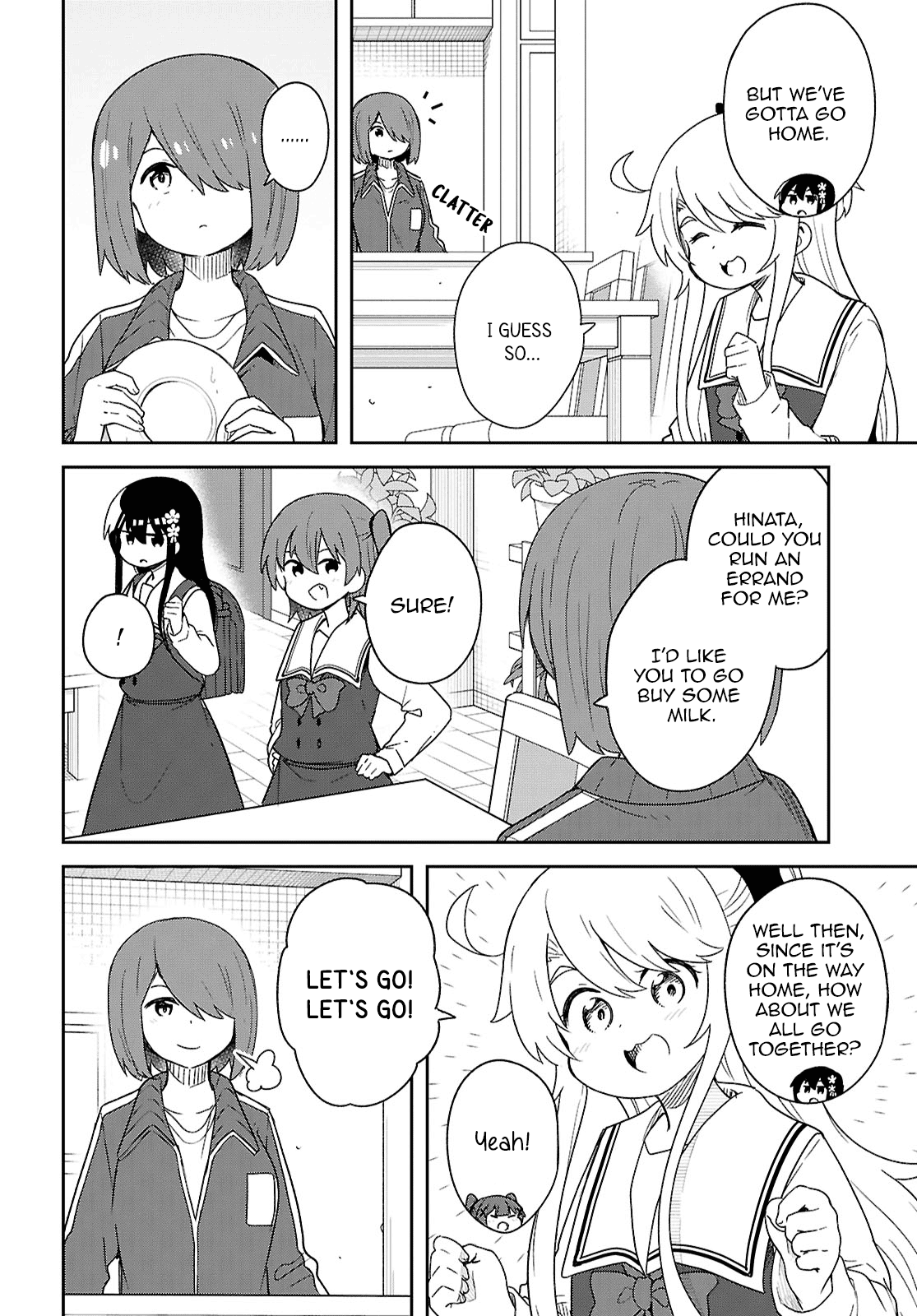 Watashi ni Tenshi ga Maiorita! Chapter 131 page 10 - Chapter 131