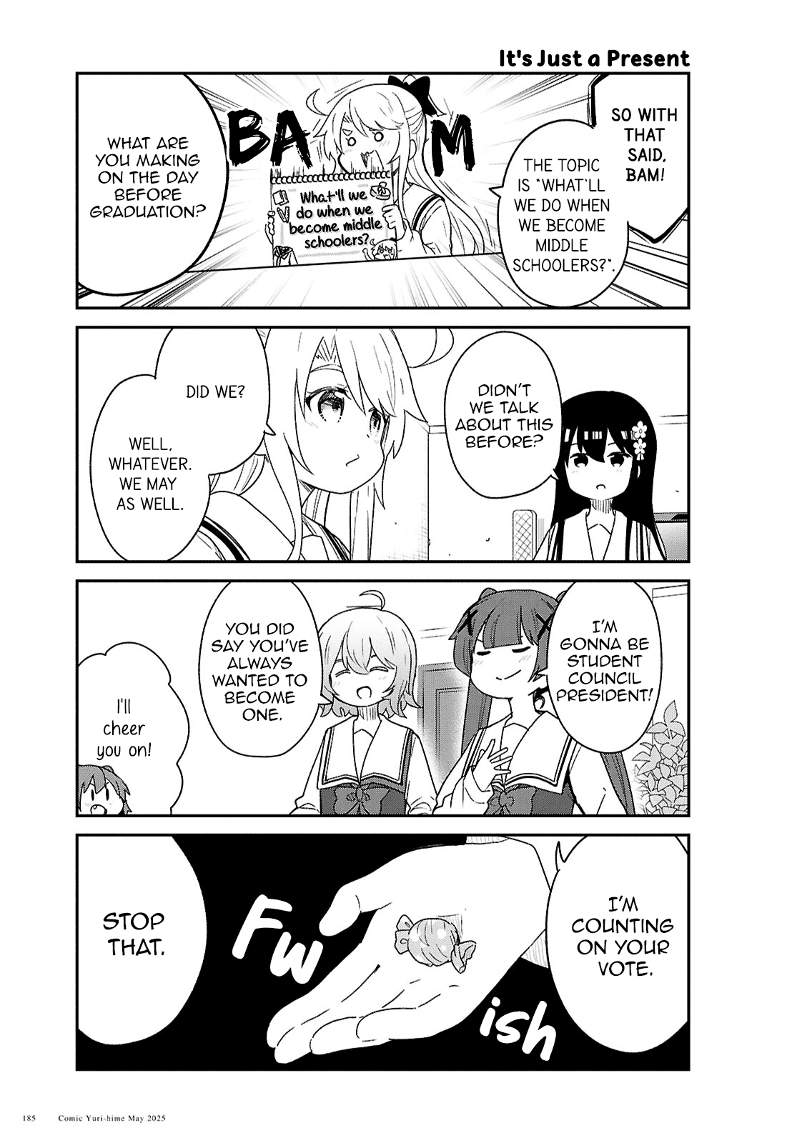 Watashi ni Tenshi ga Maiorita! Chapter 131 page 3 - Chapter 131