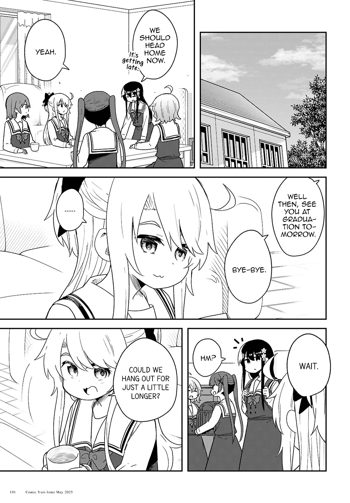 Watashi ni Tenshi ga Maiorita! Chapter 131 page 9 - Chapter 131