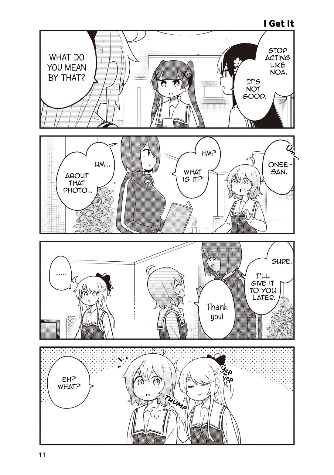 Watashi ni Tenshi ga Maiorita! Chapter 132.6 page 11 - Chapter 132.6: Colorful Sugar Memories