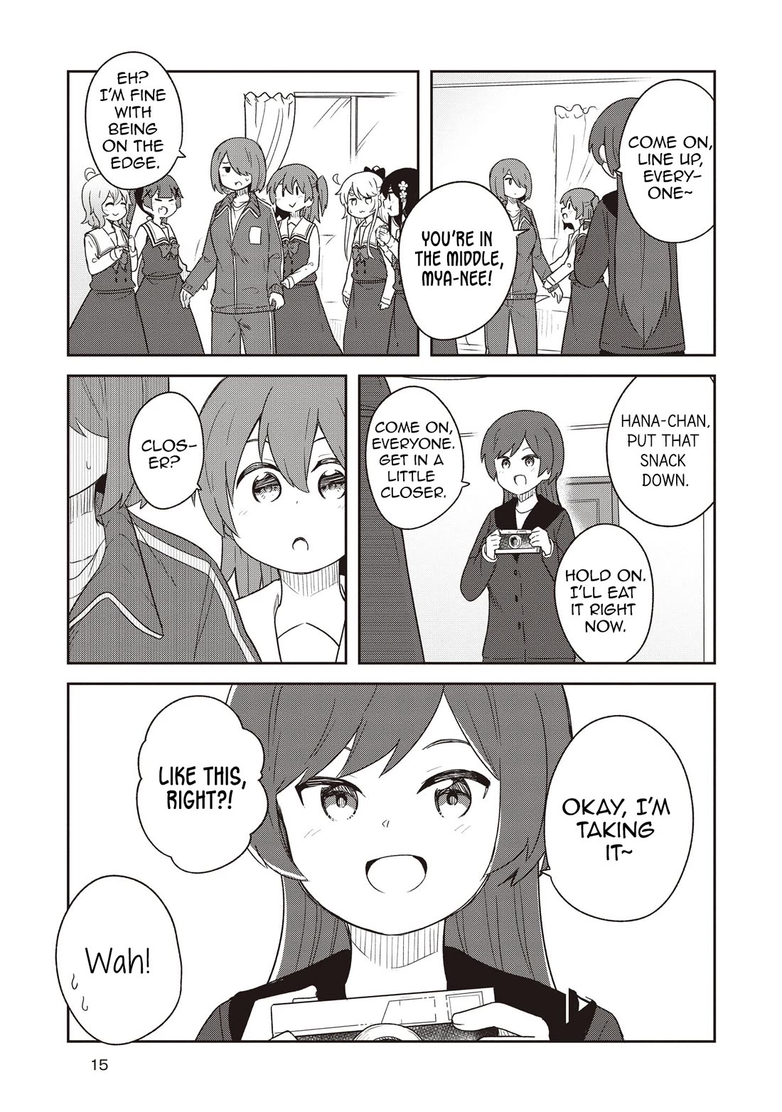 Watashi ni Tenshi ga Maiorita! Chapter 132.6 page 15 - Chapter 132.6: Colorful Sugar Memories