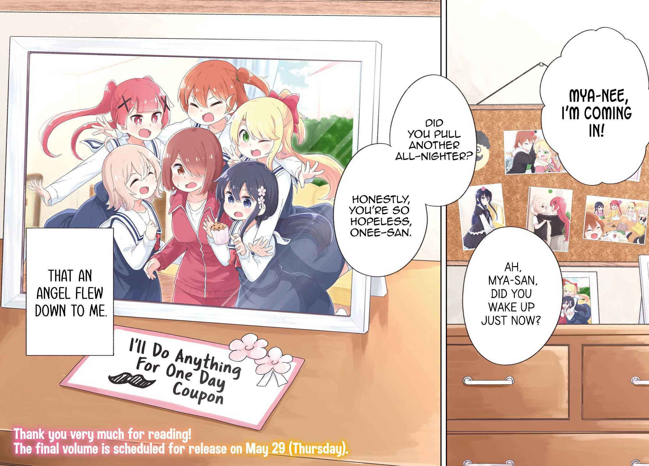 Watashi ni Tenshi ga Maiorita! Chapter 132 page 21 - Chapter 132