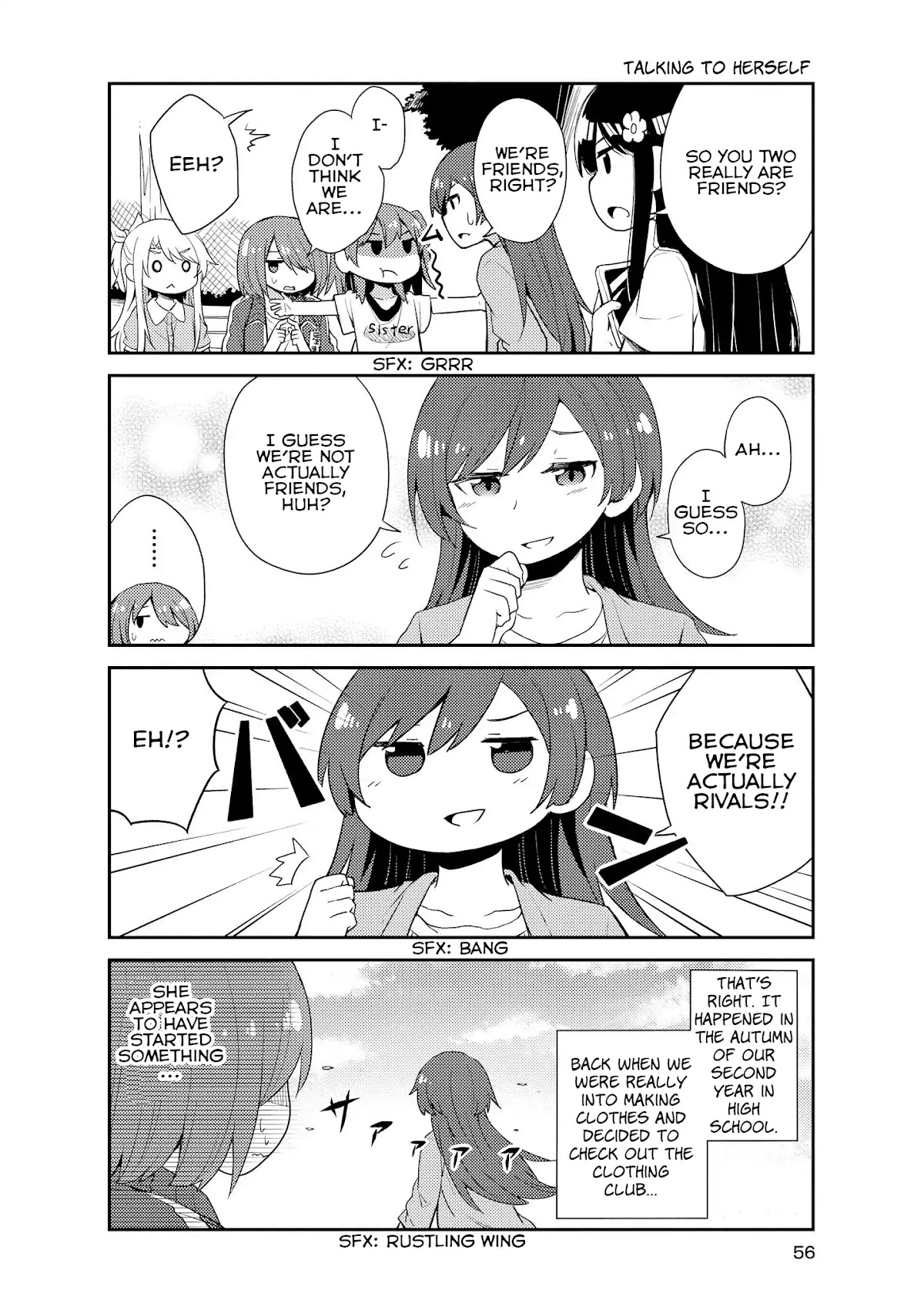 Watashi ni Tenshi ga Maiorita! Chapter 14 page 8 - Chapter 14