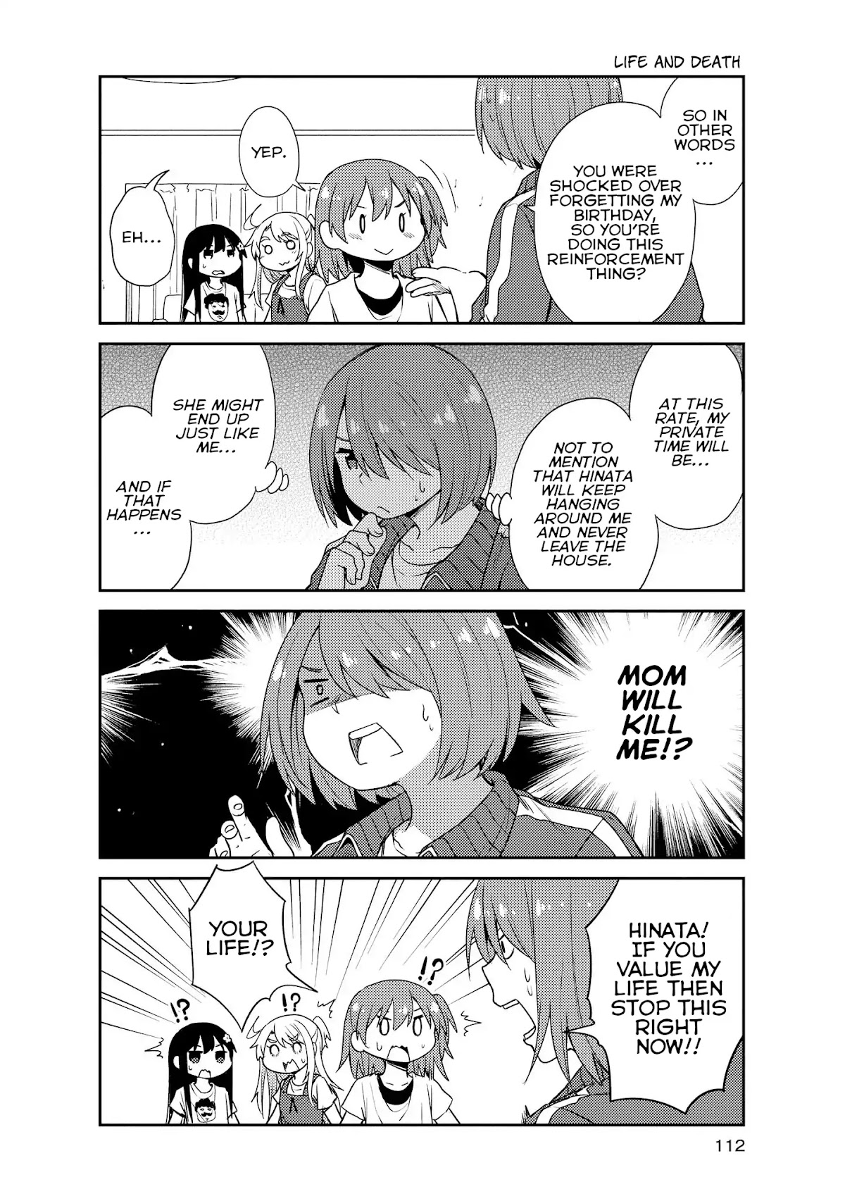 Watashi ni Tenshi ga Maiorita! Chapter 18 page 4 - Chapter 18