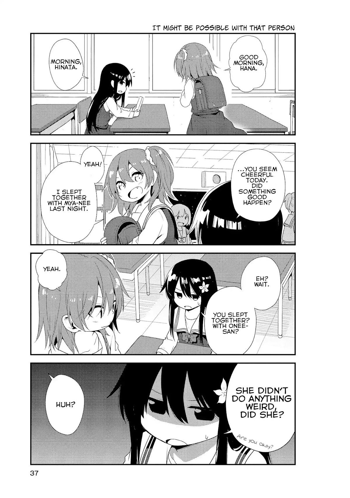 Watashi ni Tenshi ga Maiorita! Chapter 2.5 page 3 - Chapter 2.5