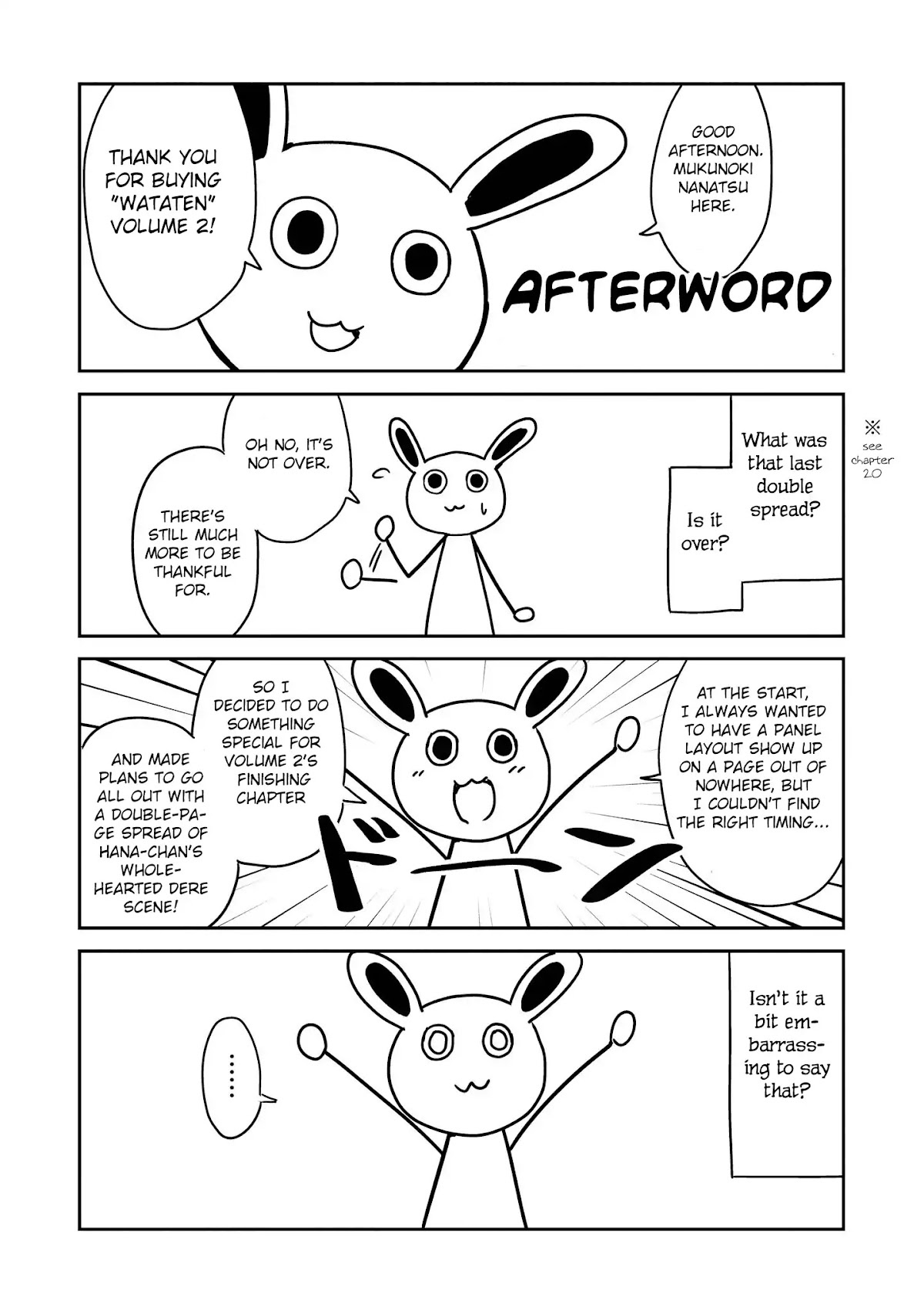 Watashi ni Tenshi ga Maiorita! Chapter 20.5 page 4 - Chapter 20.5