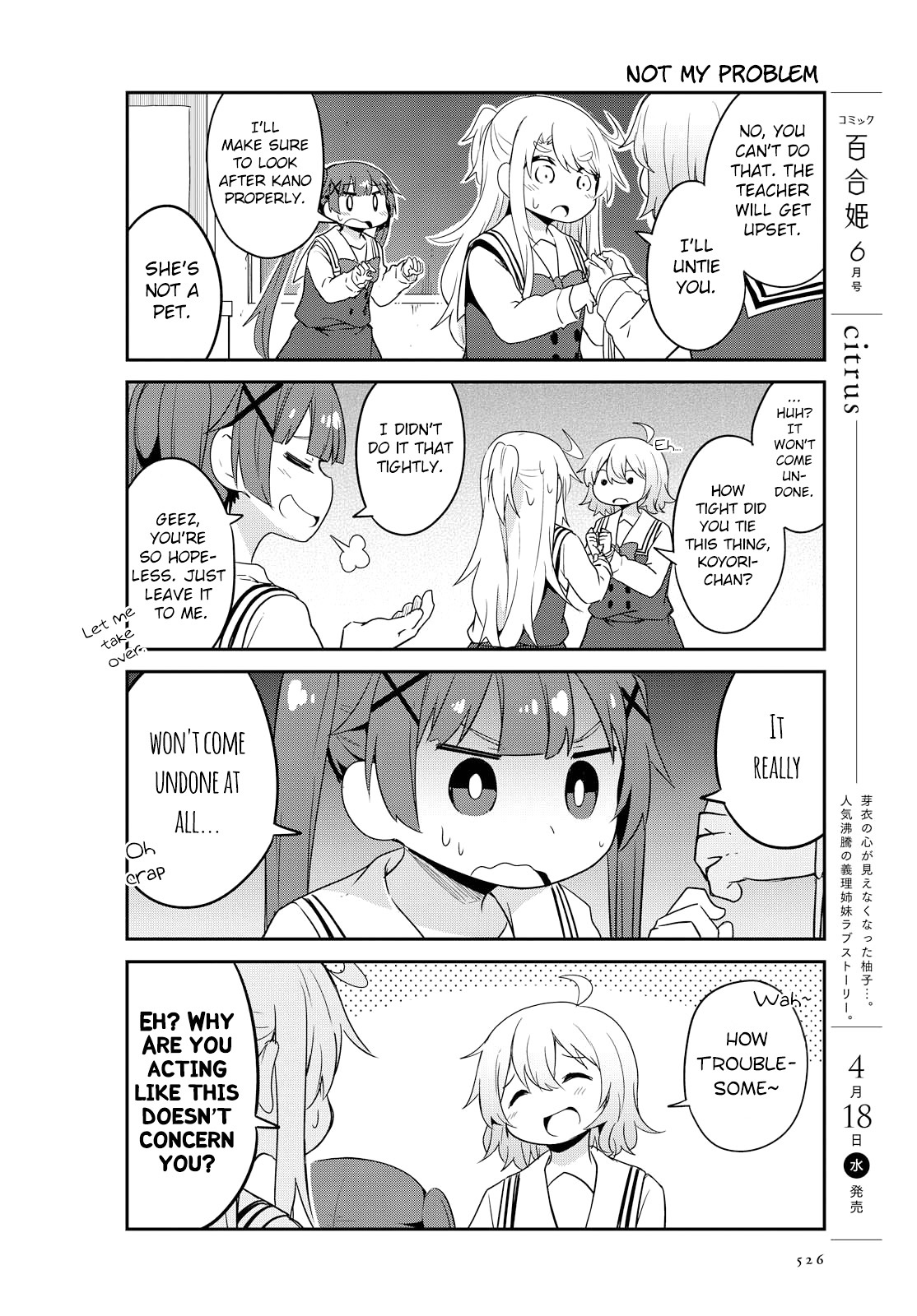 Watashi ni Tenshi ga Maiorita! Chapter 28 page 12 - Chapter 28