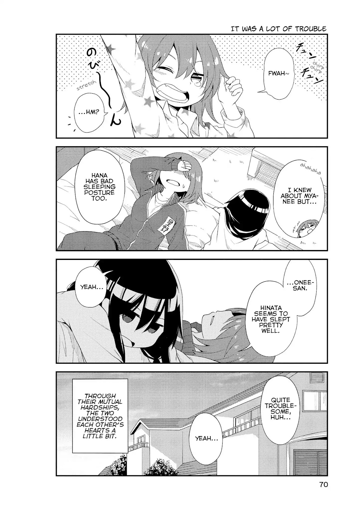 Watashi ni Tenshi ga Maiorita! Chapter 4 page 12 - Chapter 4