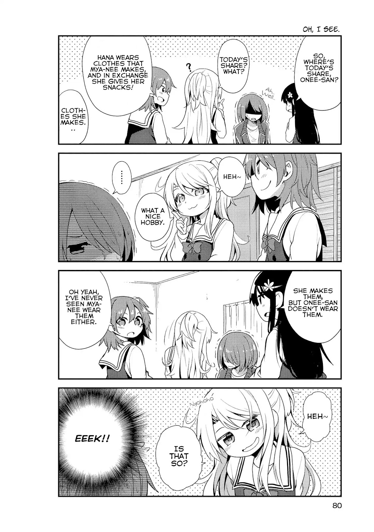 Watashi ni Tenshi ga Maiorita! Chapter 5 page 8 - Chapter 5