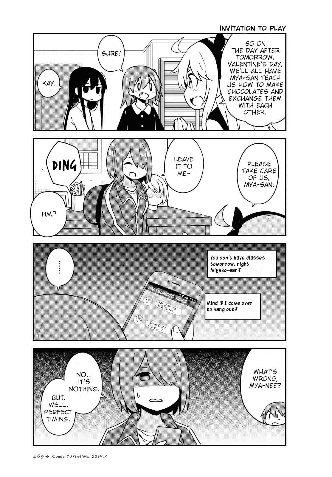 Watashi ni Tenshi ga Maiorita! Chapter 50 page 1 - Chapter 50