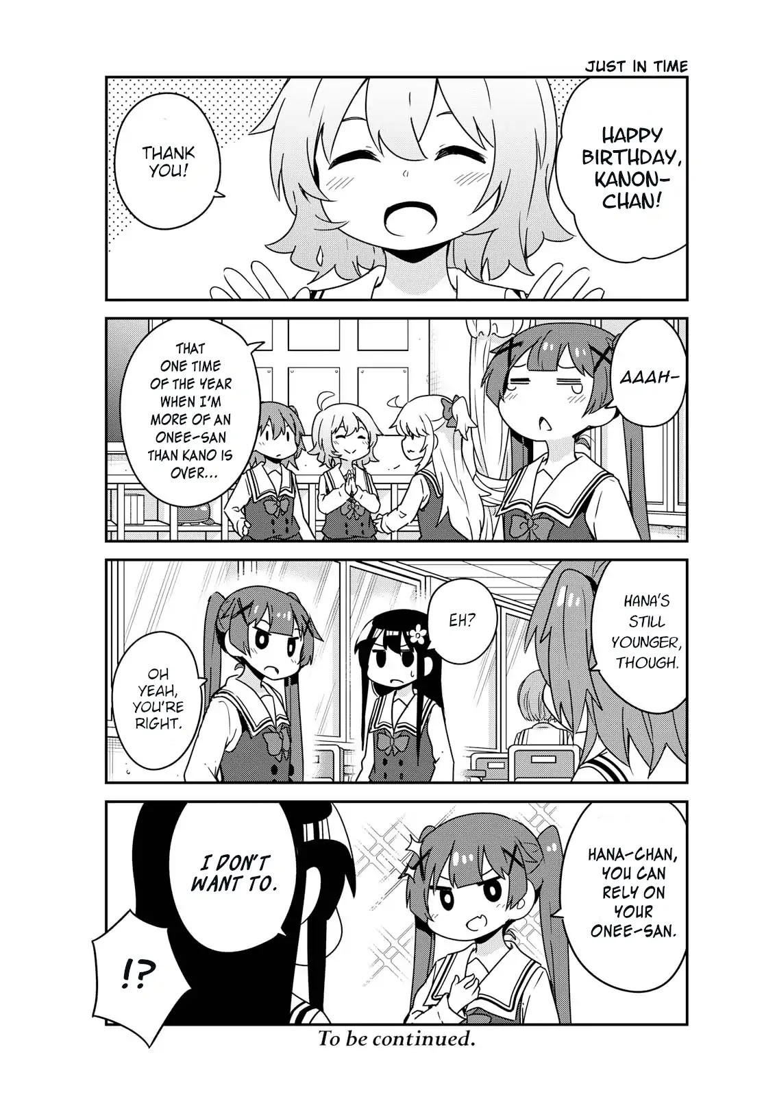 Watashi ni Tenshi ga Maiorita! Chapter 54 page 12 - Chapter 54