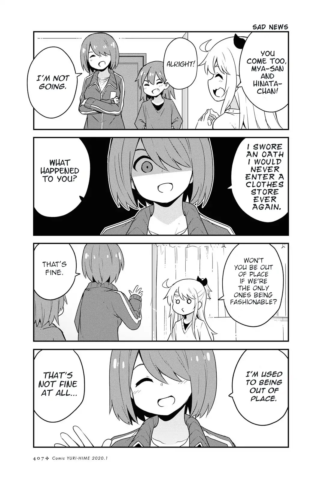 Watashi ni Tenshi ga Maiorita! Chapter 58 page 5 - Chapter 58