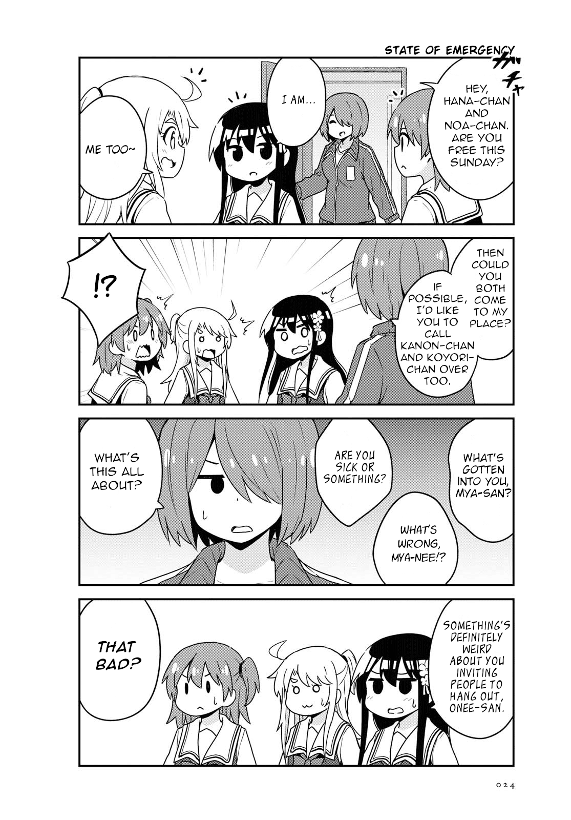 Watashi ni Tenshi ga Maiorita! Chapter 62 page 2 - Chapter 62