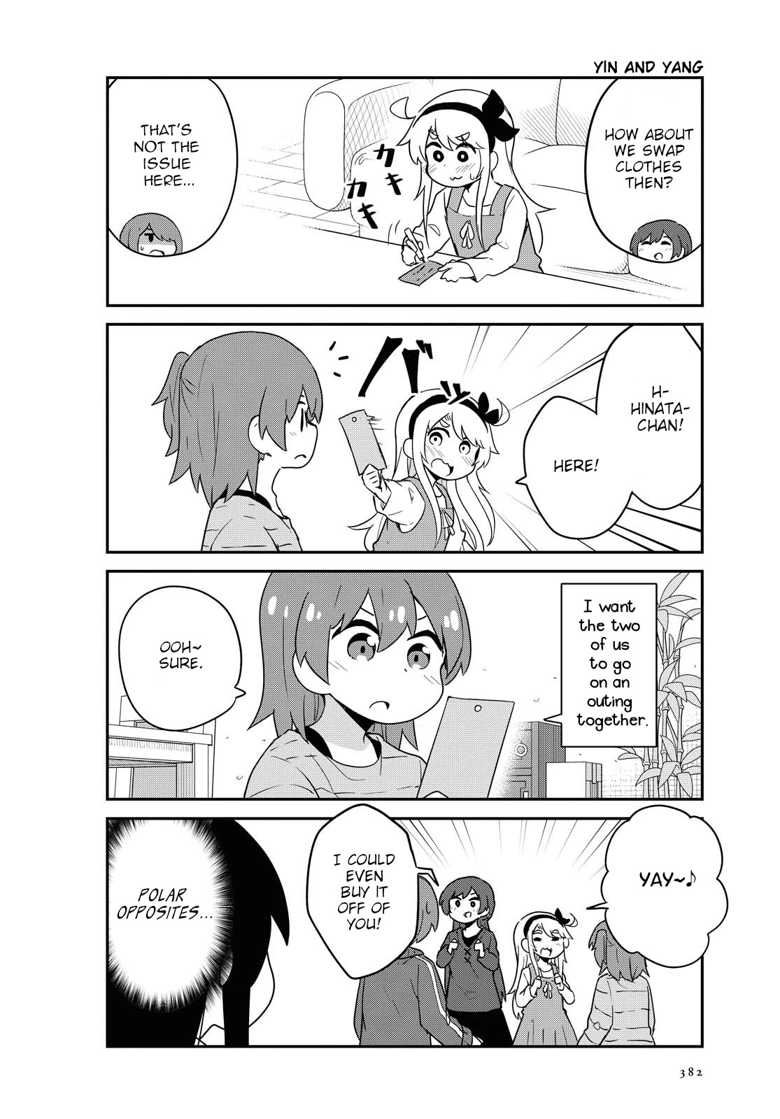 Watashi ni Tenshi ga Maiorita! Chapter 85 page 12 - Chapter 85