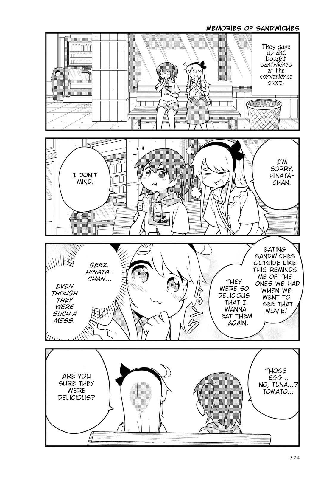 Watashi ni Tenshi ga Maiorita! Chapter 86 page 14 - Chapter 86
