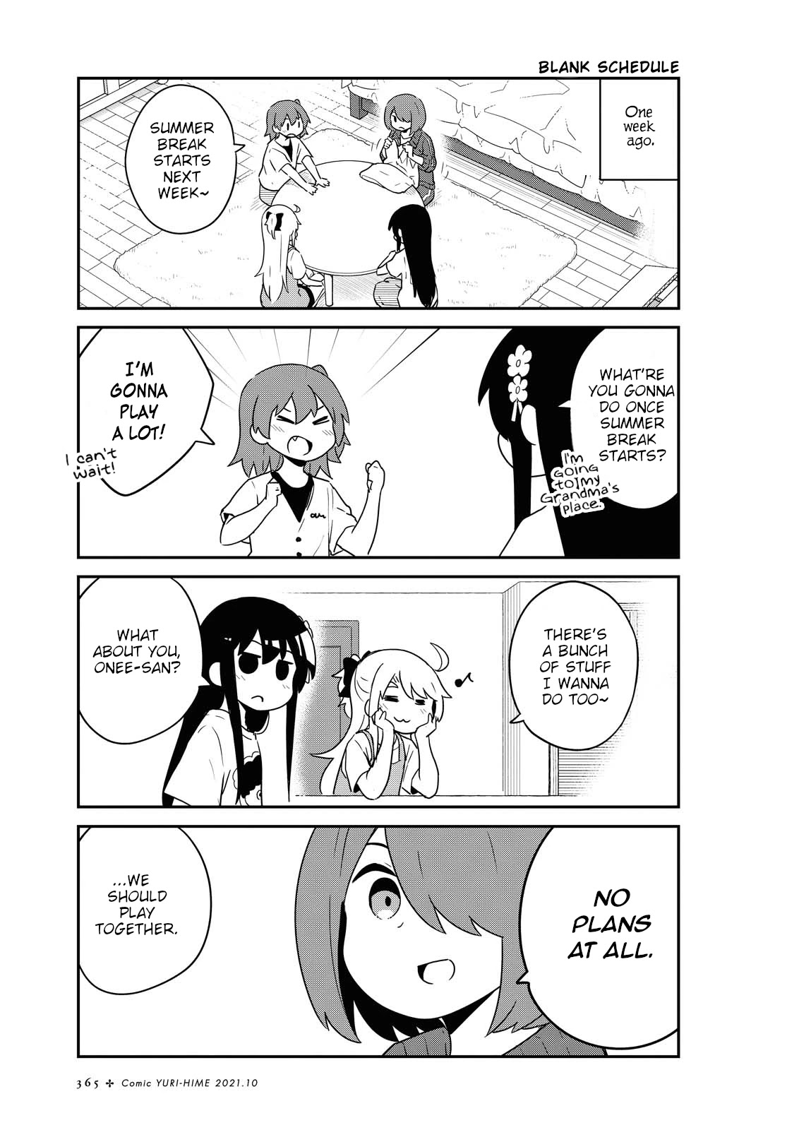 Watashi ni Tenshi ga Maiorita! Chapter 86 page 5 - Chapter 86
