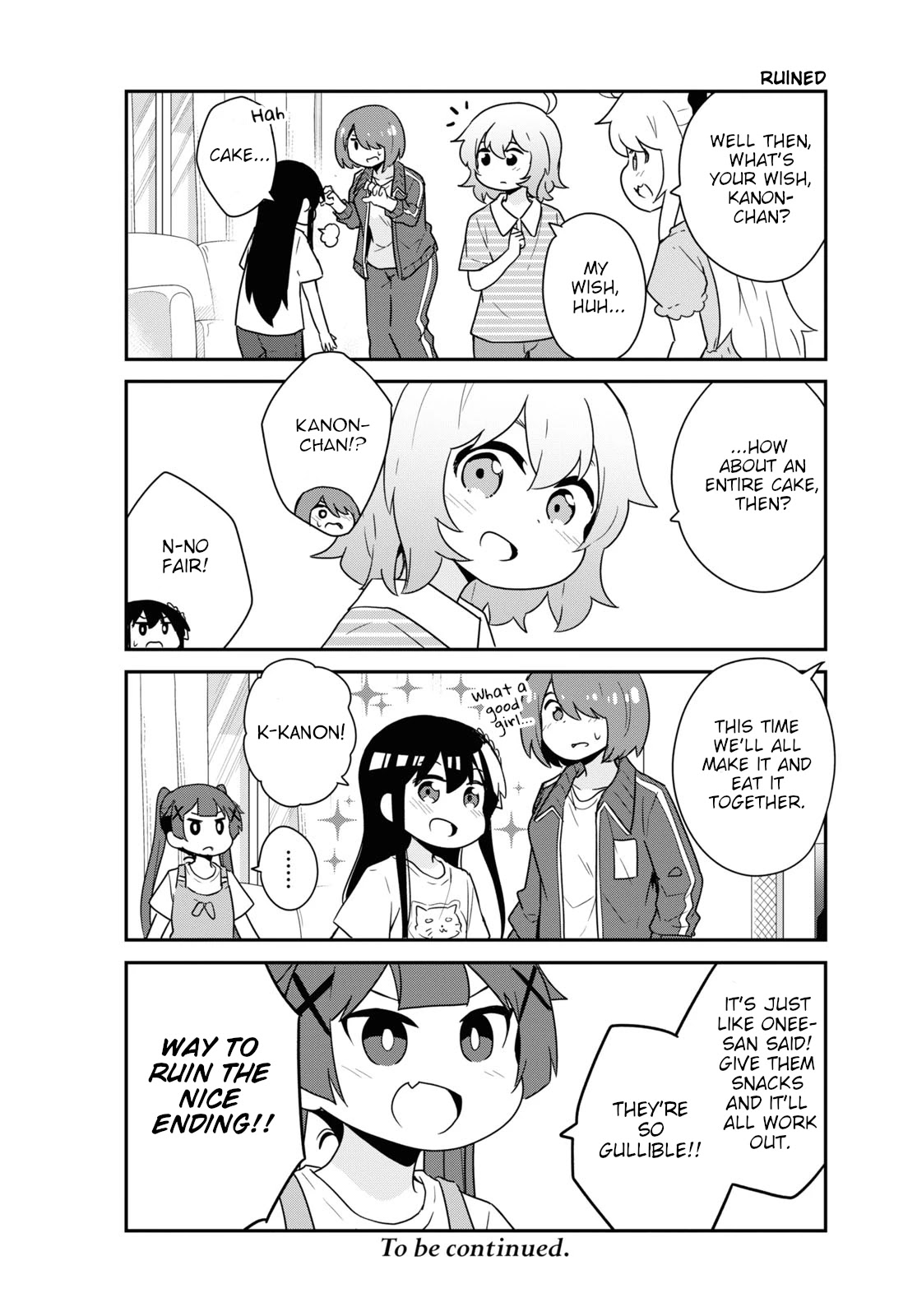 Watashi ni Tenshi ga Maiorita! Chapter 87 page 14 - Chapter 87