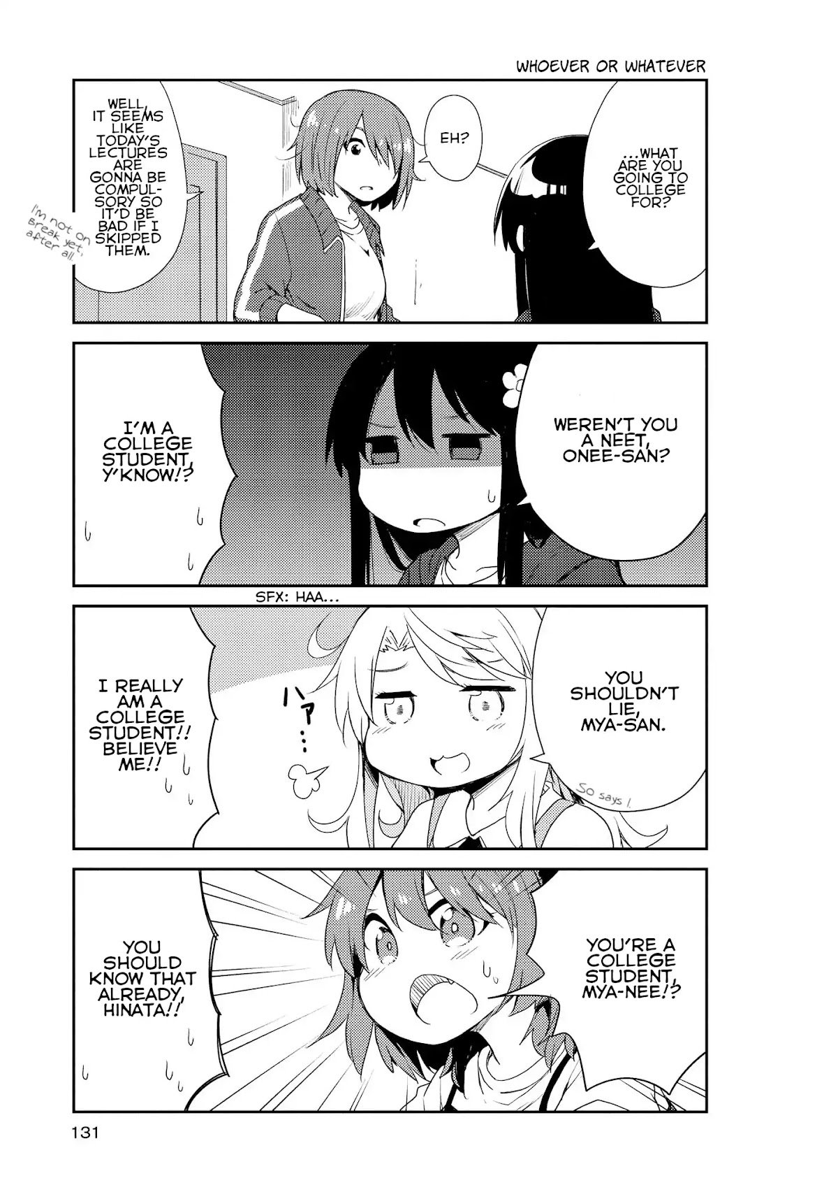 Watashi ni Tenshi ga Maiorita! Chapter 9 page 3 - Chapter 9