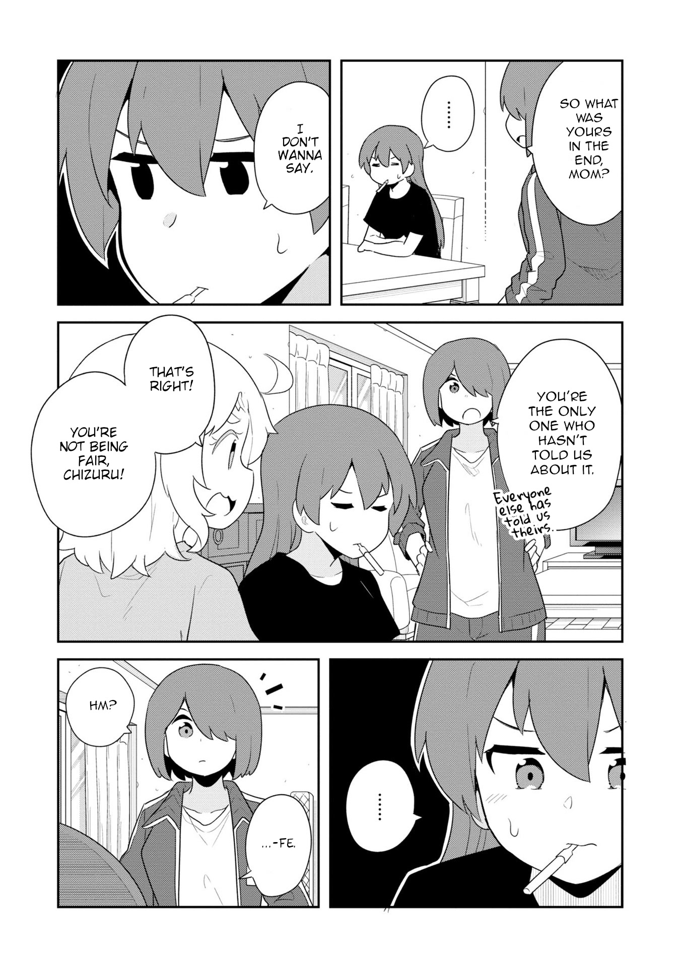 Watashi ni Tenshi ga Maiorita! Chapter 93.5 page 17 - Chapter 93.5