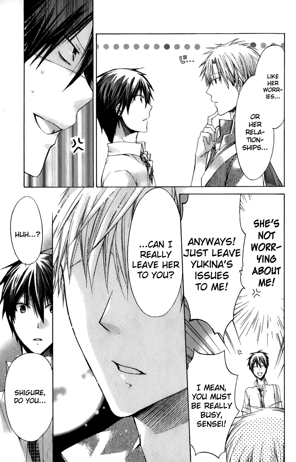 Watashi ni xx Shinasai! Chapter 32 page 7 - Chapter 32: Shigure's Mark