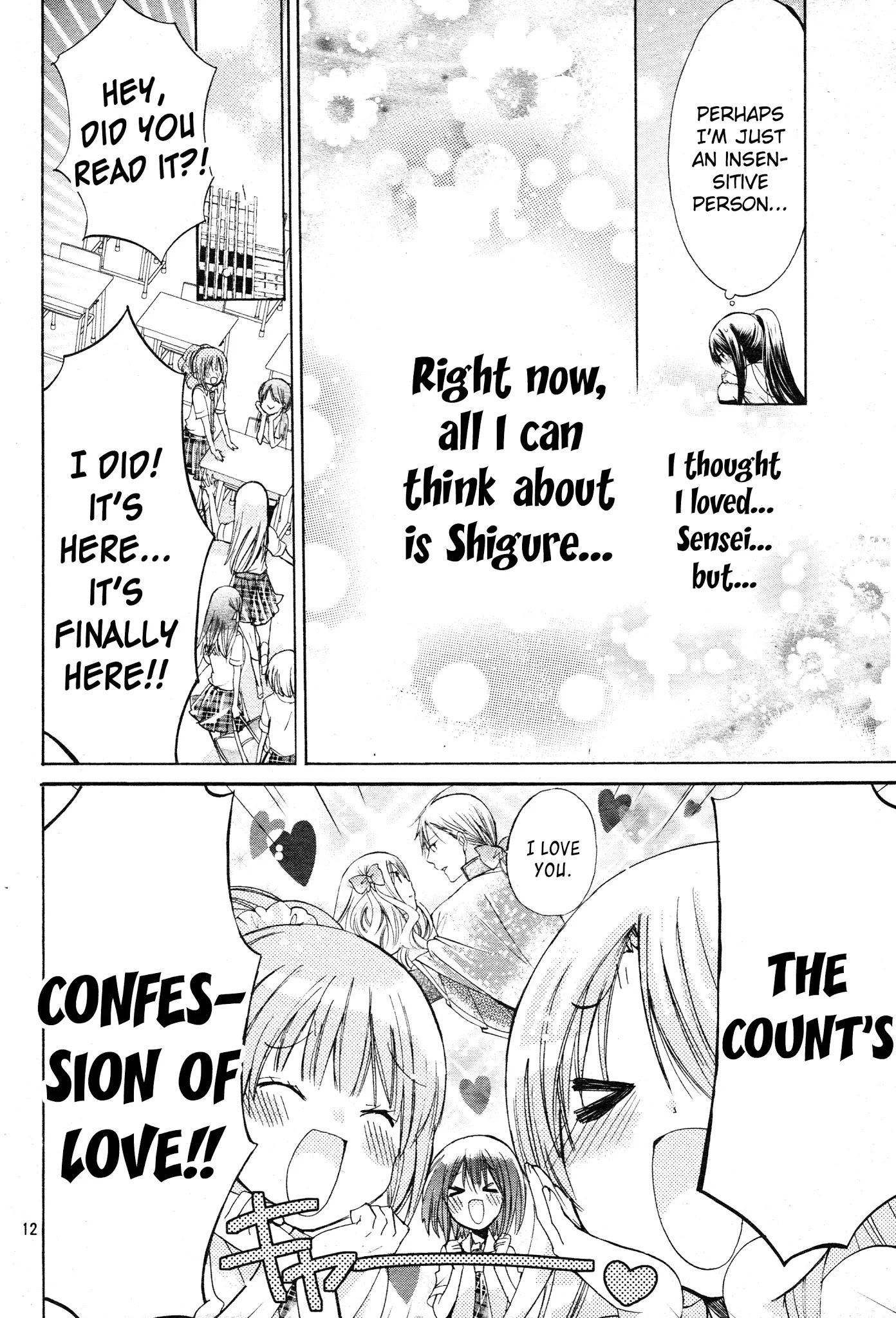 Watashi ni xx Shinasai! Chapter 38 page 12 - Chapter 38: Be My Lover!