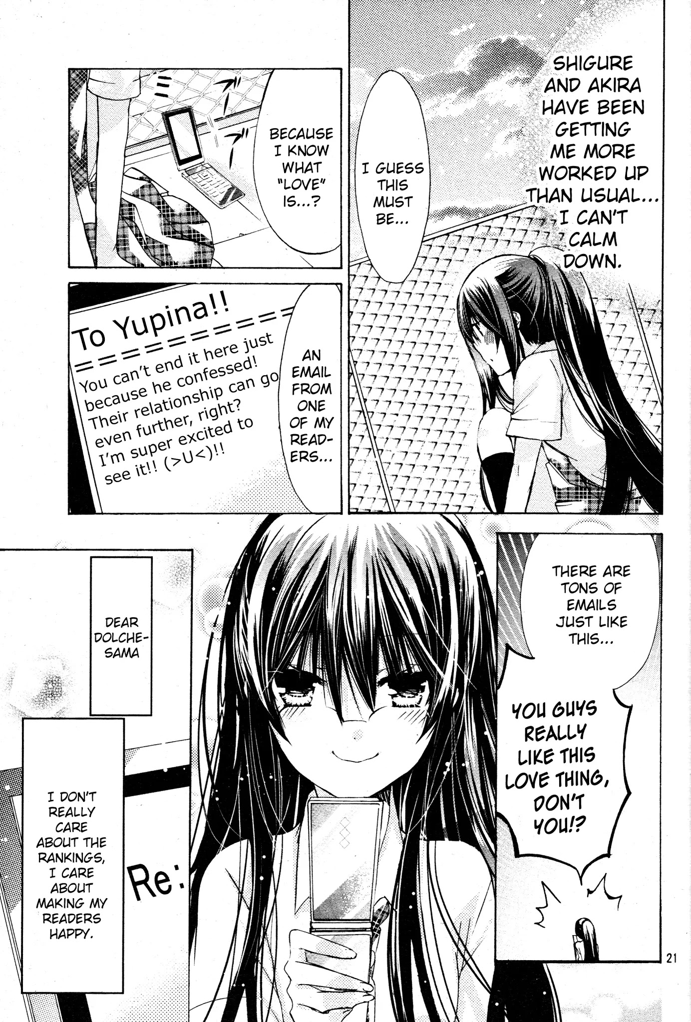 Watashi ni xx Shinasai! Chapter 38 page 21 - Chapter 38: Be My Lover!