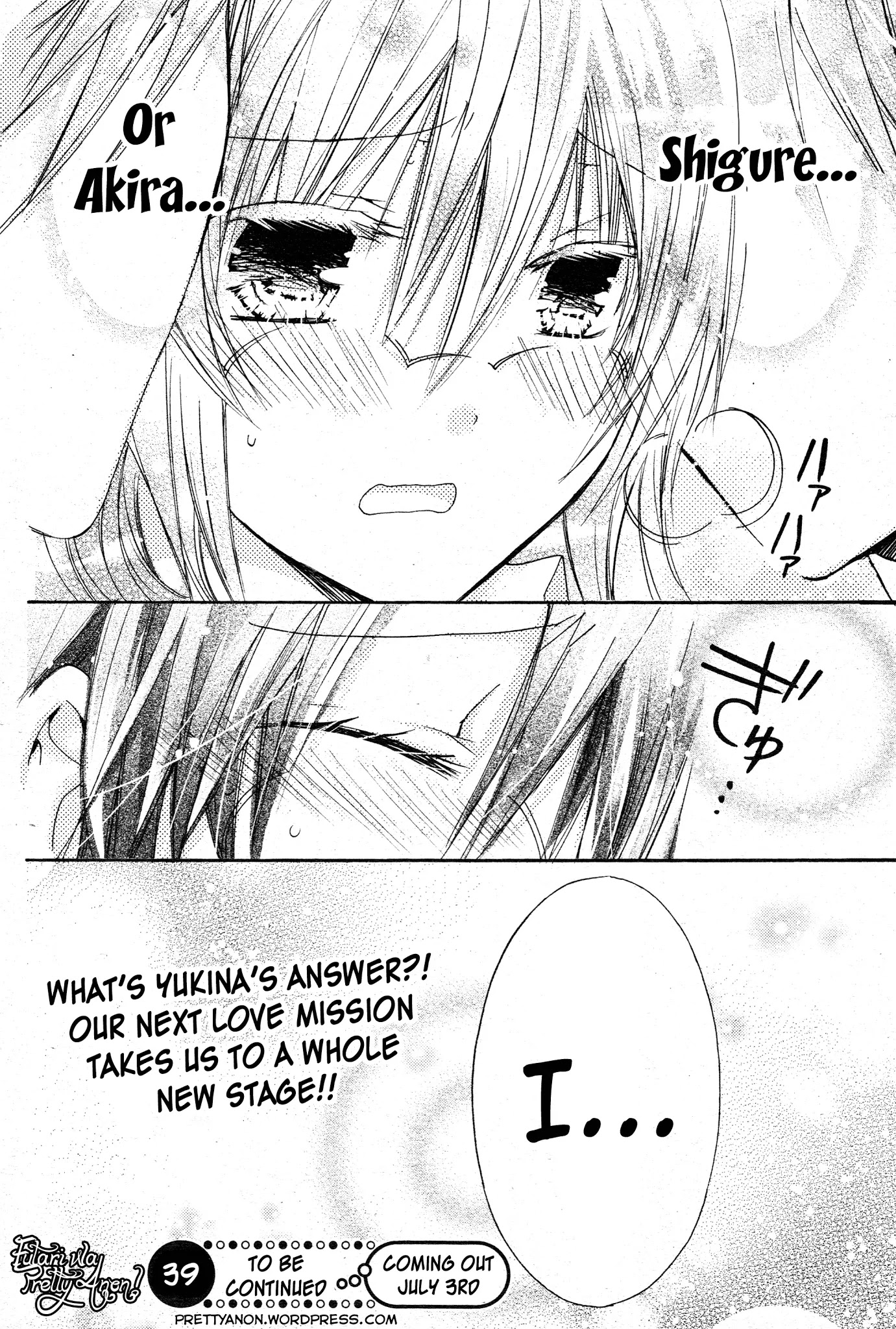 Watashi ni xx Shinasai! Chapter 38 page 37 - Chapter 38: Be My Lover!