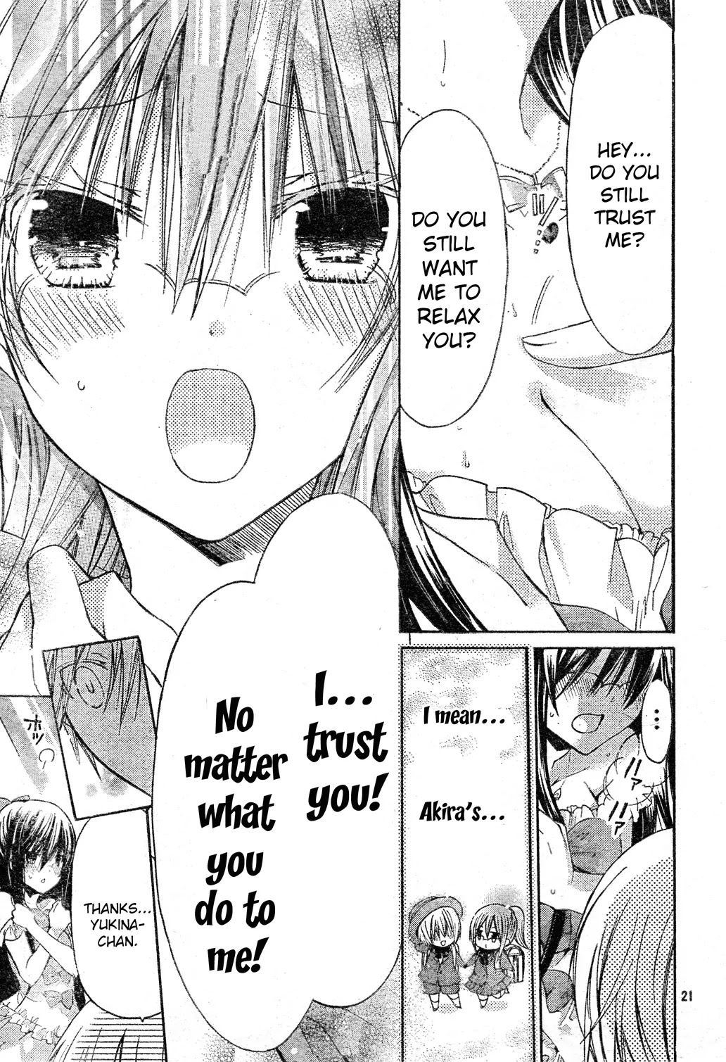Watashi ni xx Shinasai! Chapter 40 page 21 - Chapter 40: The "Comfort" Zone
