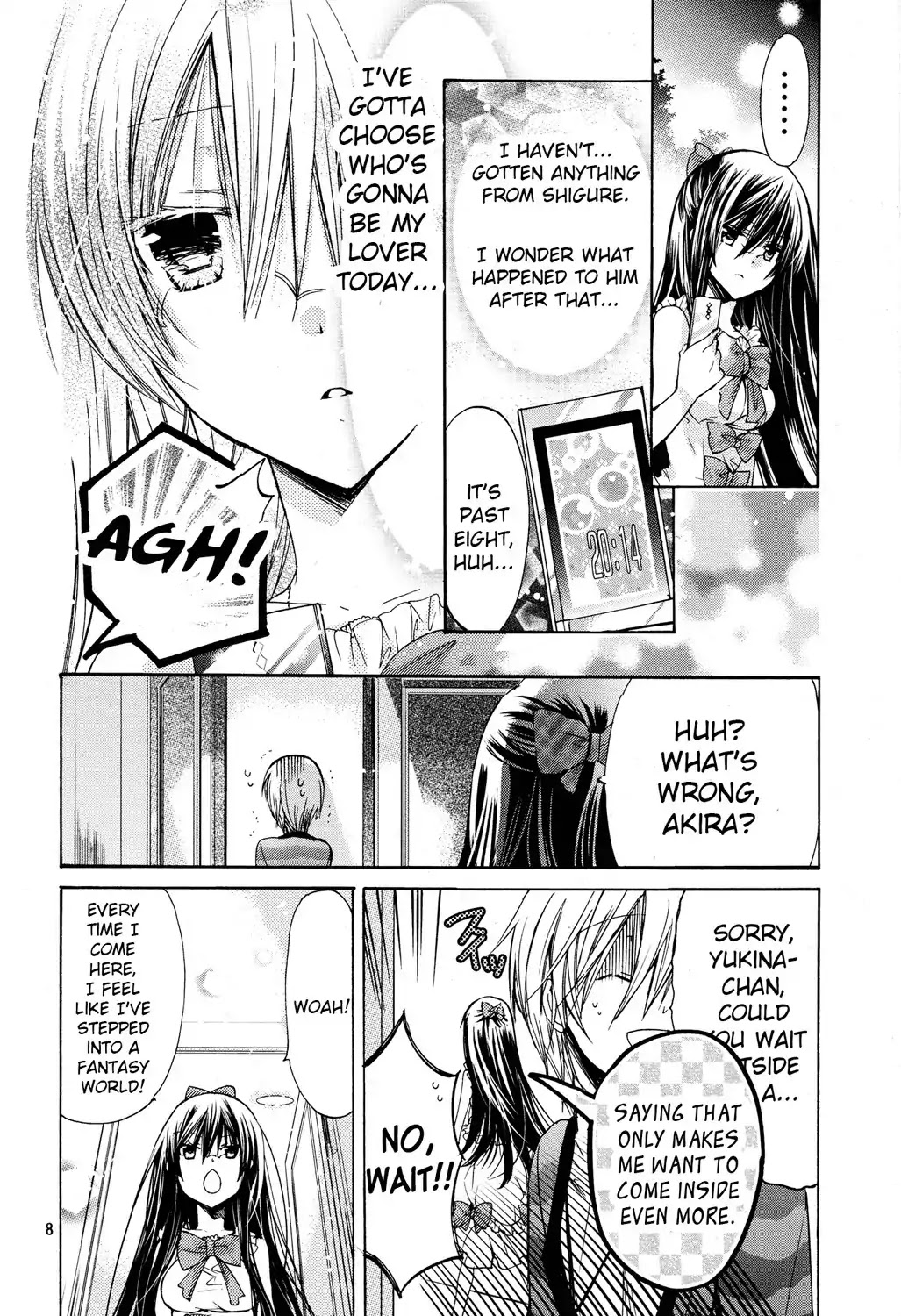 Watashi ni xx Shinasai! Chapter 41 page 8 - Chapter 41 : Akira's House