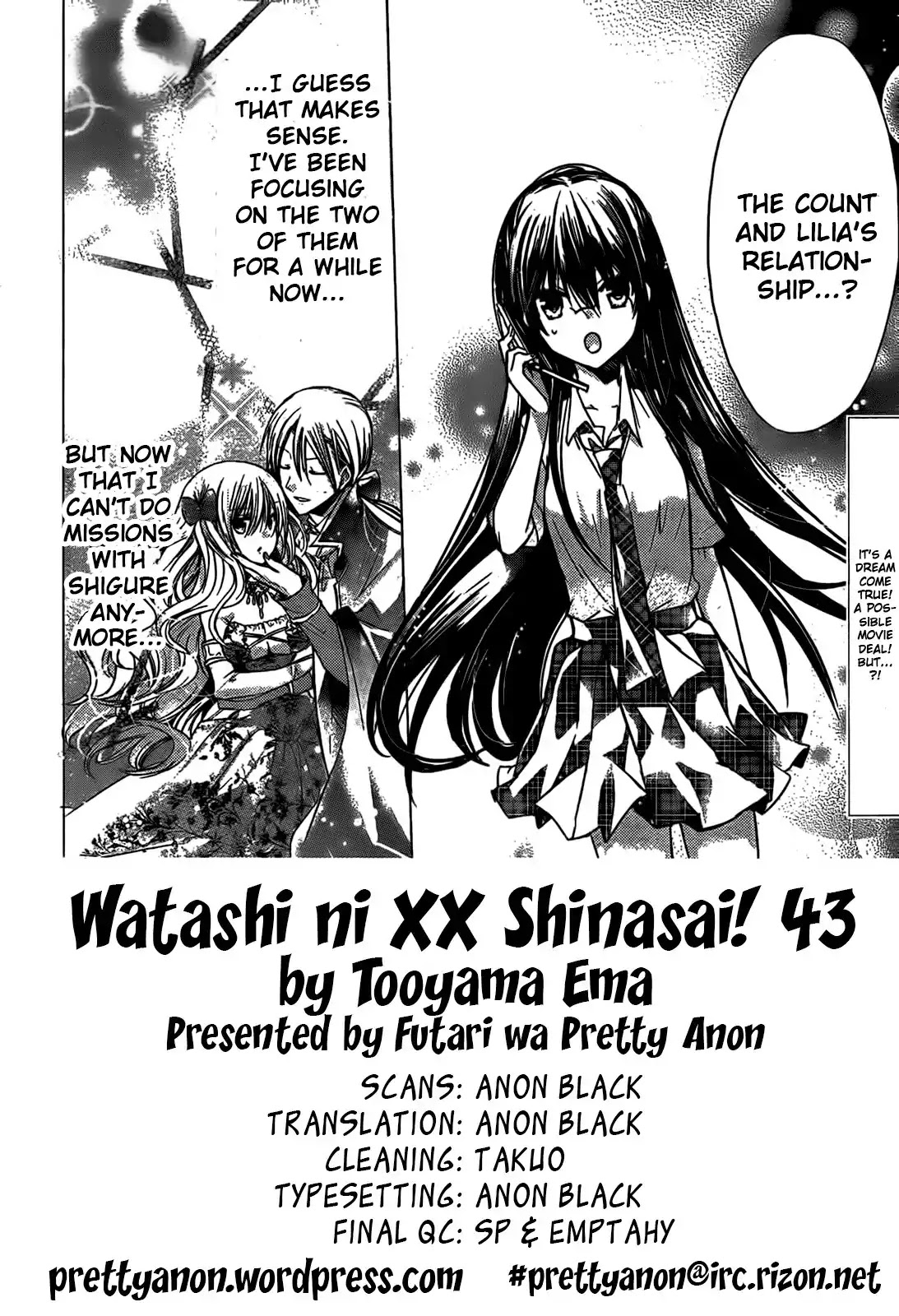Watashi ni xx Shinasai! Chapter 43 page 2 - Chapter 43 : The Count's Feelings
