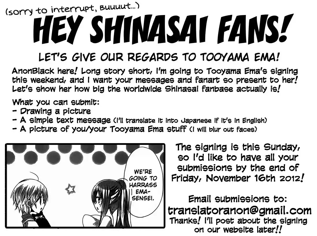 Watashi ni xx Shinasai! Chapter 43 page 37 - Chapter 43 : The Count's Feelings