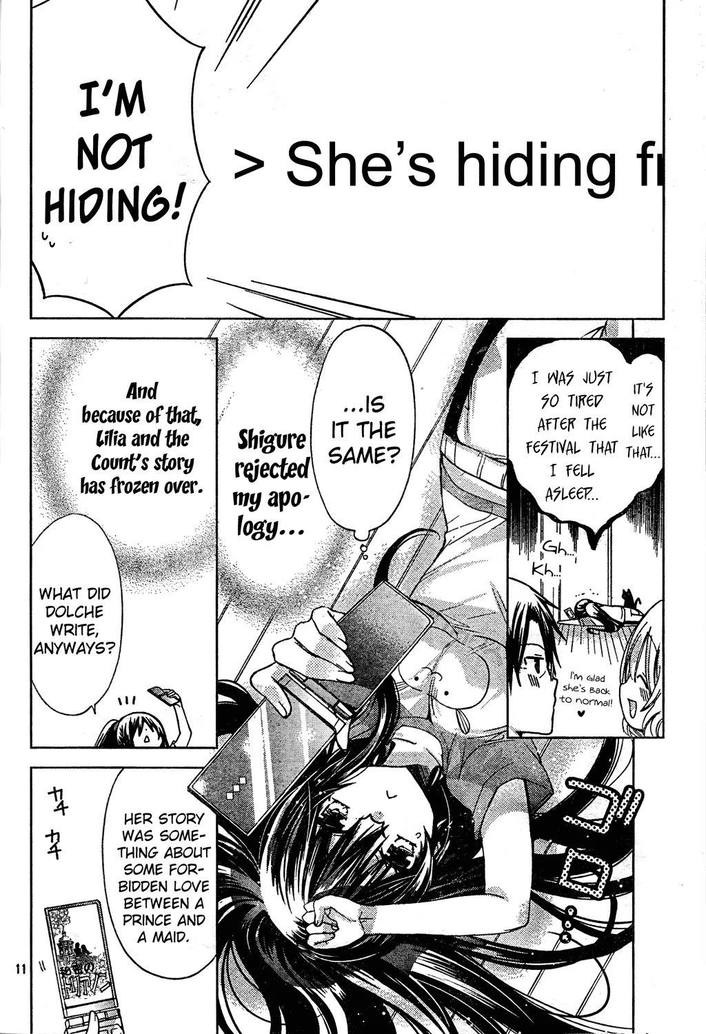 Watashi ni xx Shinasai! Chapter 46 page 11 - Chapter 46: Twisted Love