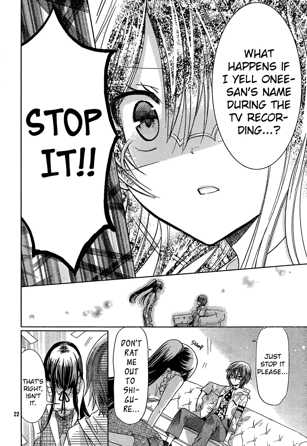 Watashi ni xx Shinasai! Chapter 69 page 21 - Chapter 69: Kiss me