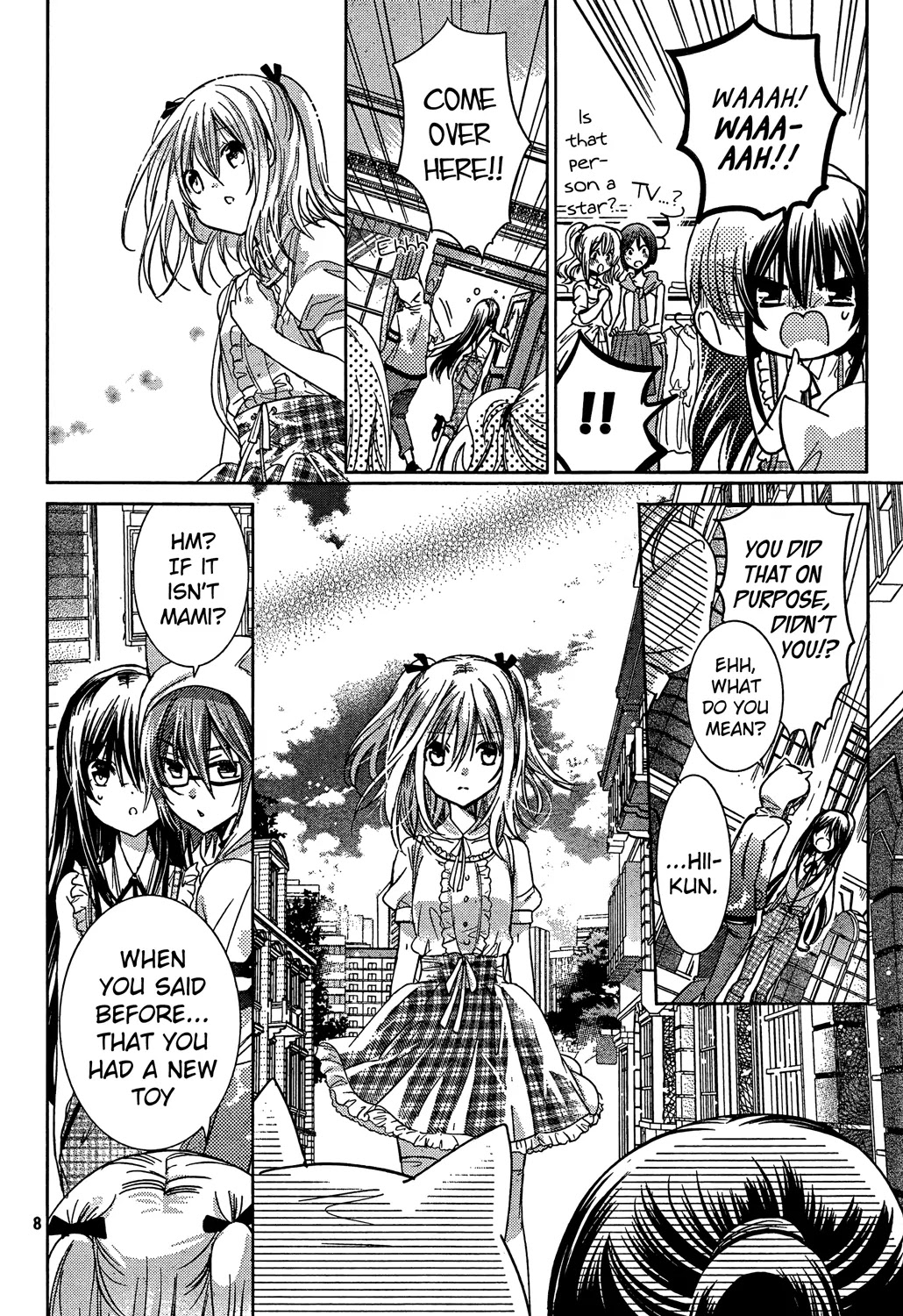 Watashi ni xx Shinasai! Chapter 69 page 8 - Chapter 69: Kiss me