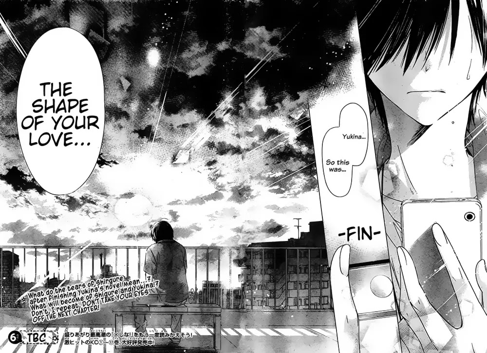 Watashi ni xx Shinasai! Chapter 72 page 36 - Chapter 72: The Shape of Your Love
