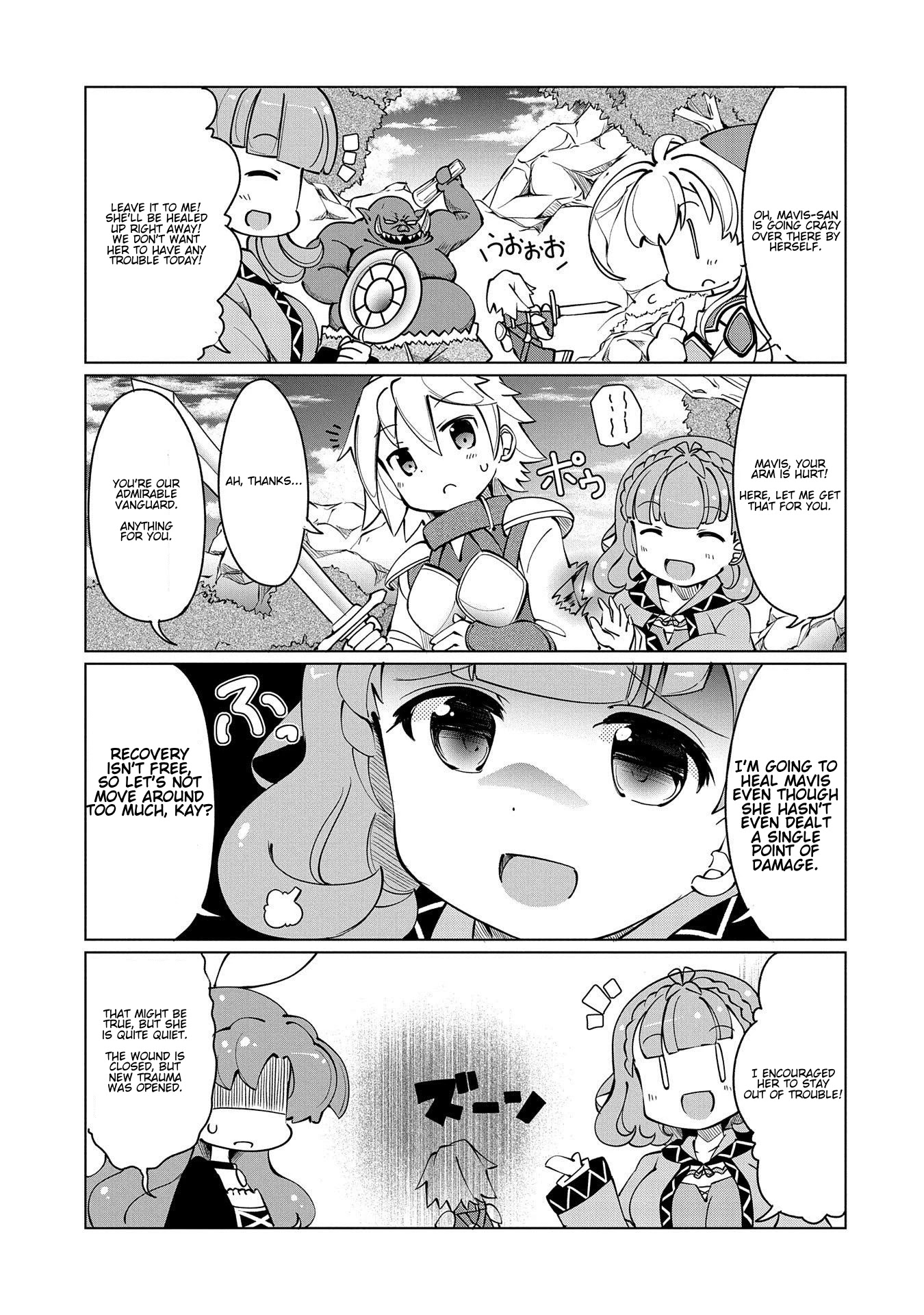 Watashi, Nichijou wa Heikinchi de tte Itta yo ne! Chapter 12 page 5 - Chapter 12