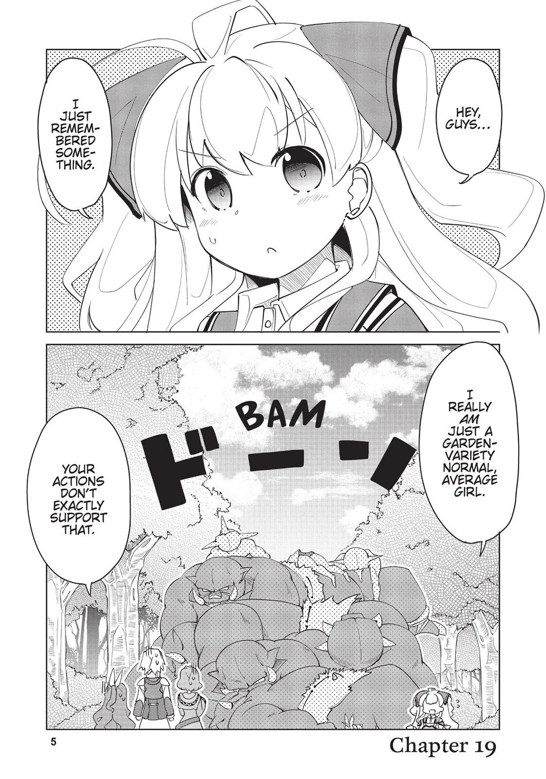 Watashi, Nichijou wa Heikinchi de tte Itta yo ne! Chapter 19 page 6 - Chapter 19