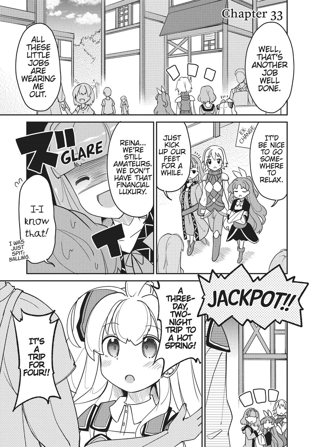 Watashi, Nichijou wa Heikinchi de tte Itta yo ne! Chapter 33 page 1 - Chapter 33