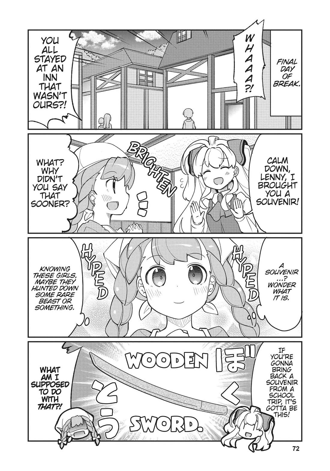 Watashi, Nichijou wa Heikinchi de tte Itta yo ne! Chapter 33 page 12 - Chapter 33