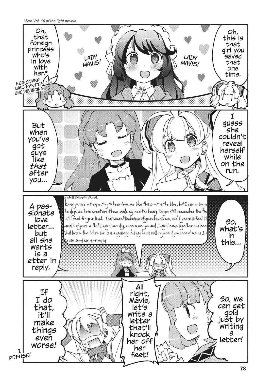 Watashi, Nichijou wa Heikinchi de tte Itta yo ne! Chapter 34 page 4 - Chapter 34