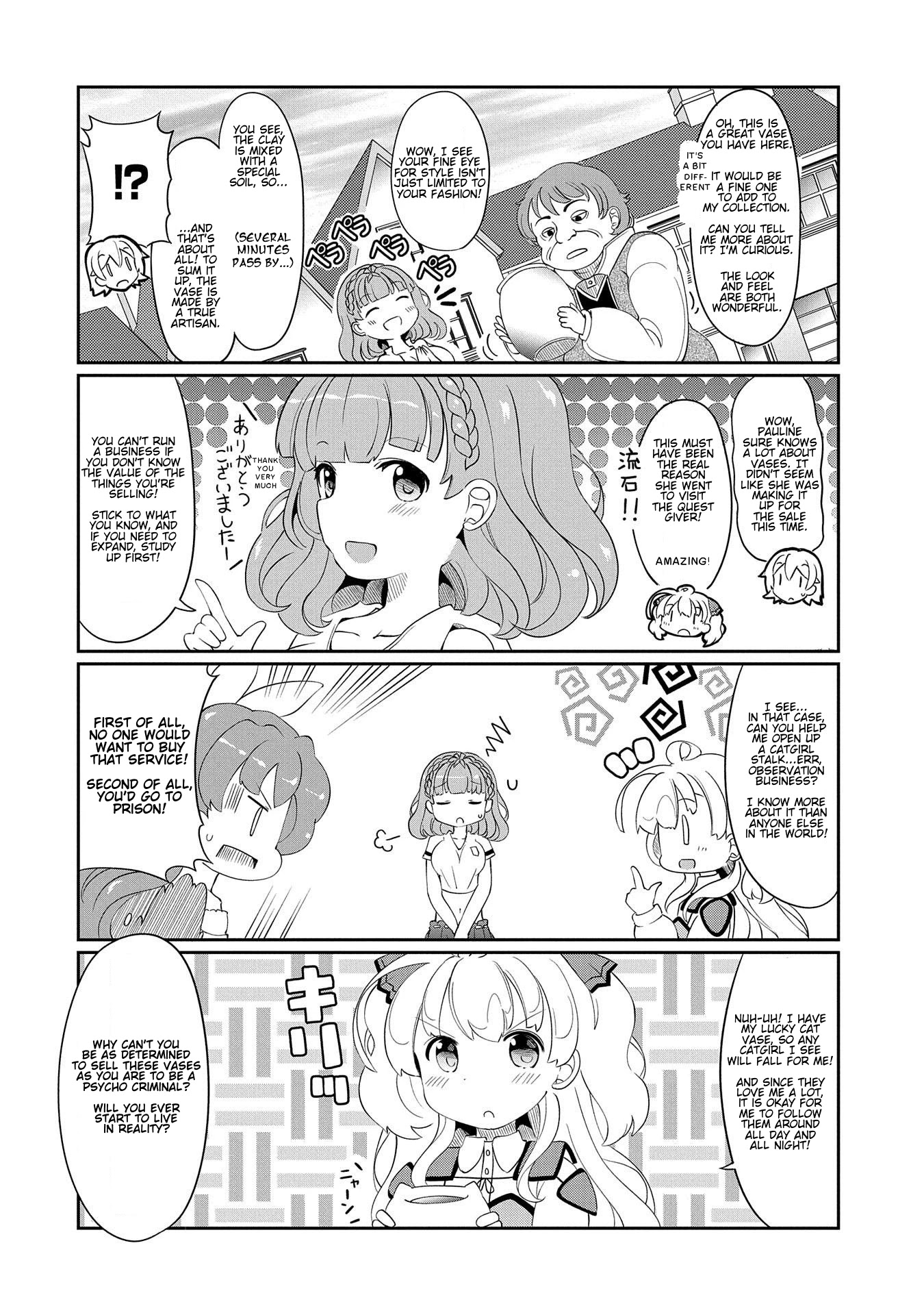 Watashi, Nichijou wa Heikinchi de tte Itta yo ne! Chapter 4 page 8 - Chapter 4