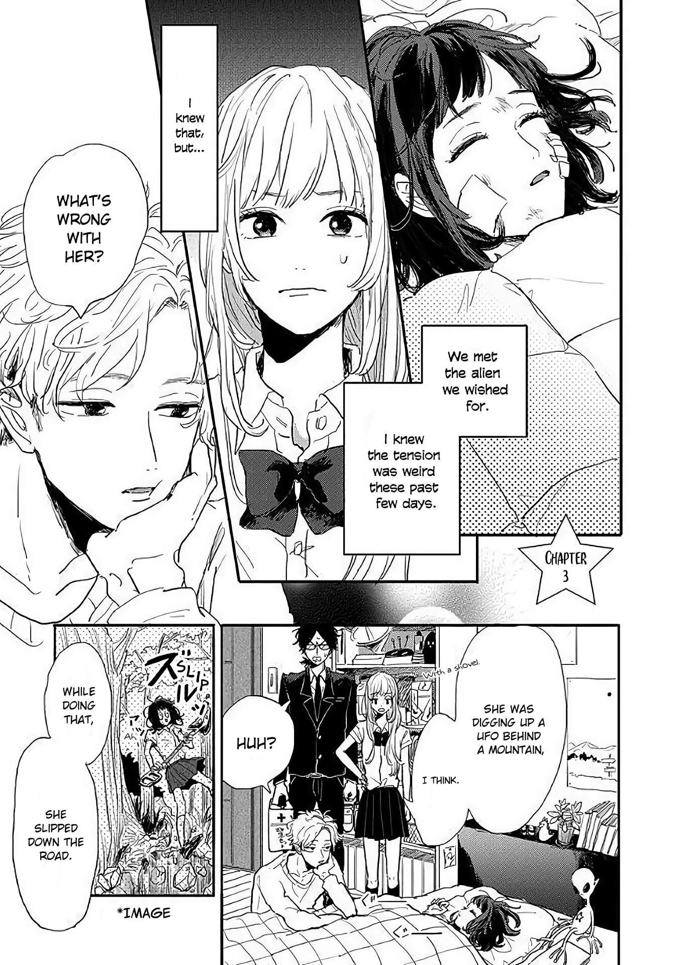 Watashi no Cosmic Monster Chapter 3 page 1 - Chapter 3