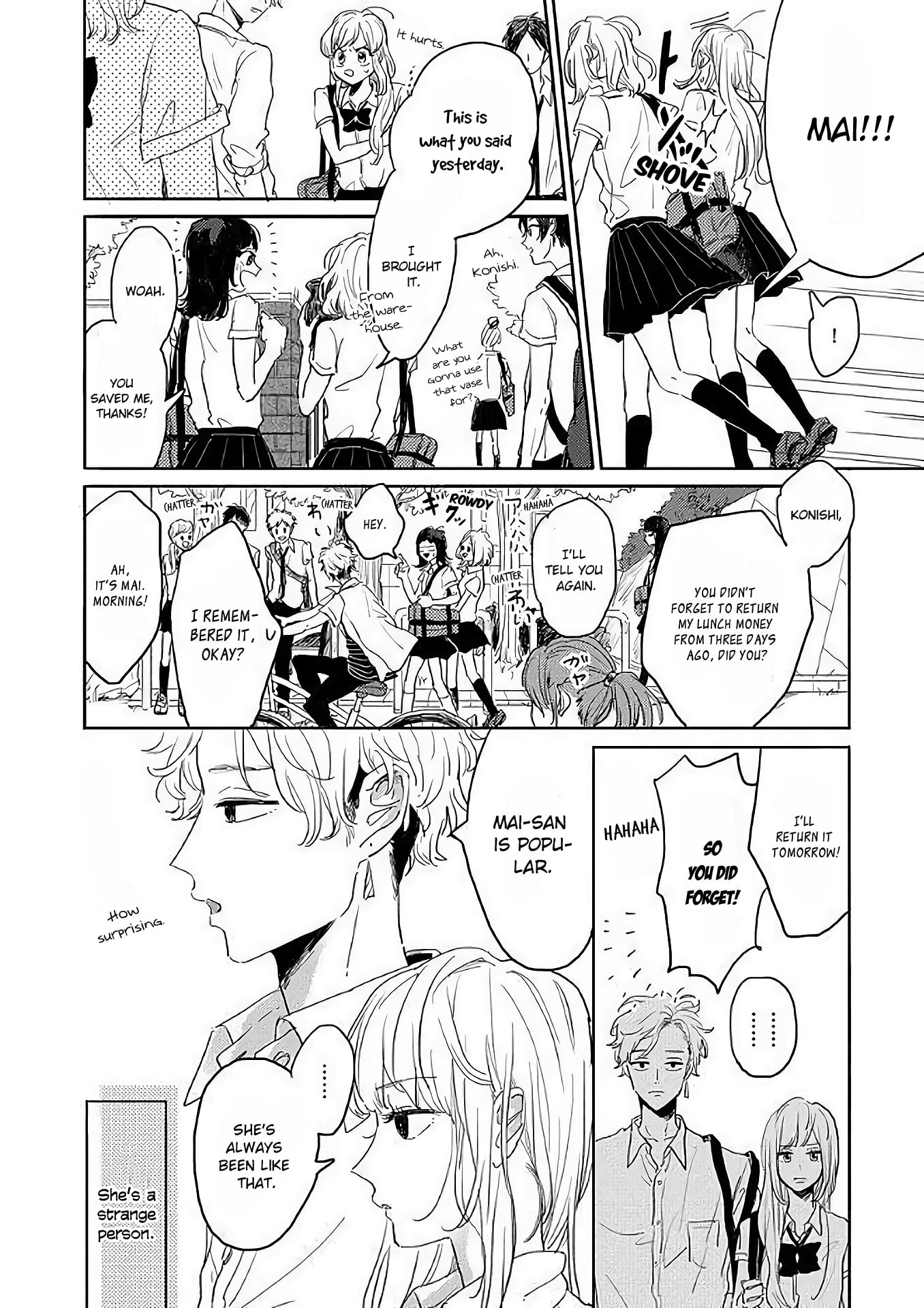 Watashi no Cosmic Monster Chapter 3 page 14 - Chapter 3