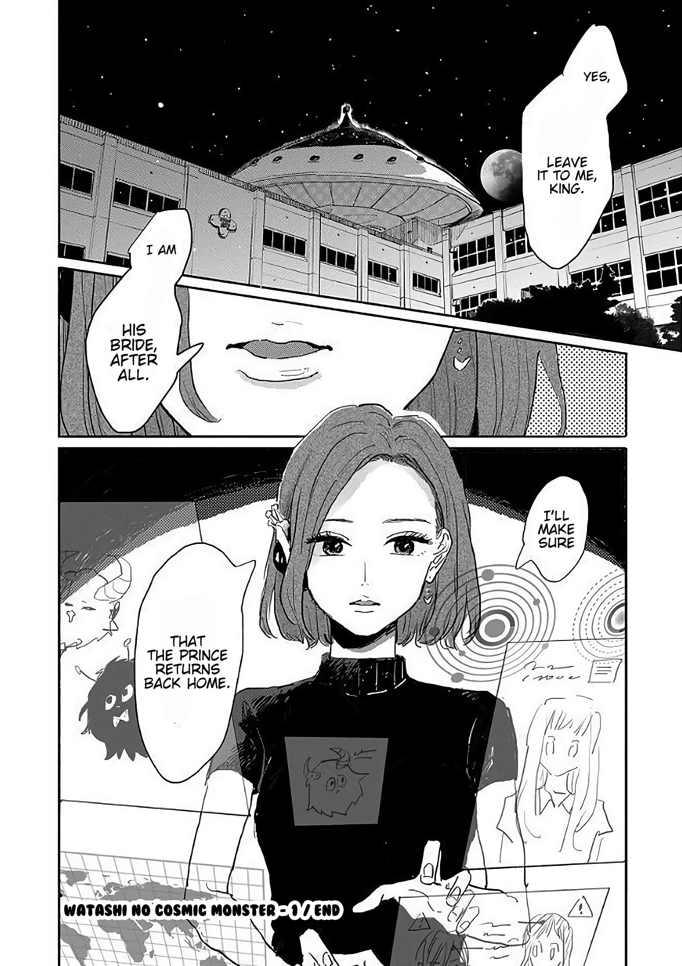 Watashi no Cosmic Monster Chapter 5 page 24 - Chapter 5