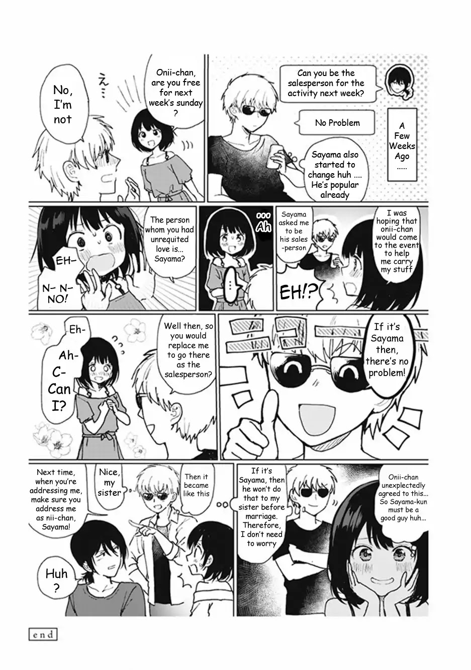 Watashi no Hajimete, Kimi ni Agemasu Chapter 1.5 page 10 - Chapter 1.5