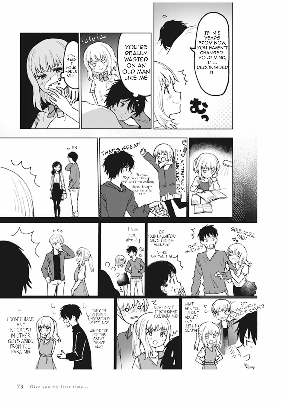 Watashi no Hajimete, Kimi ni Agemasu Chapter 3.5 page 6 - Chapter 3.5: Isn't being with me good enough?