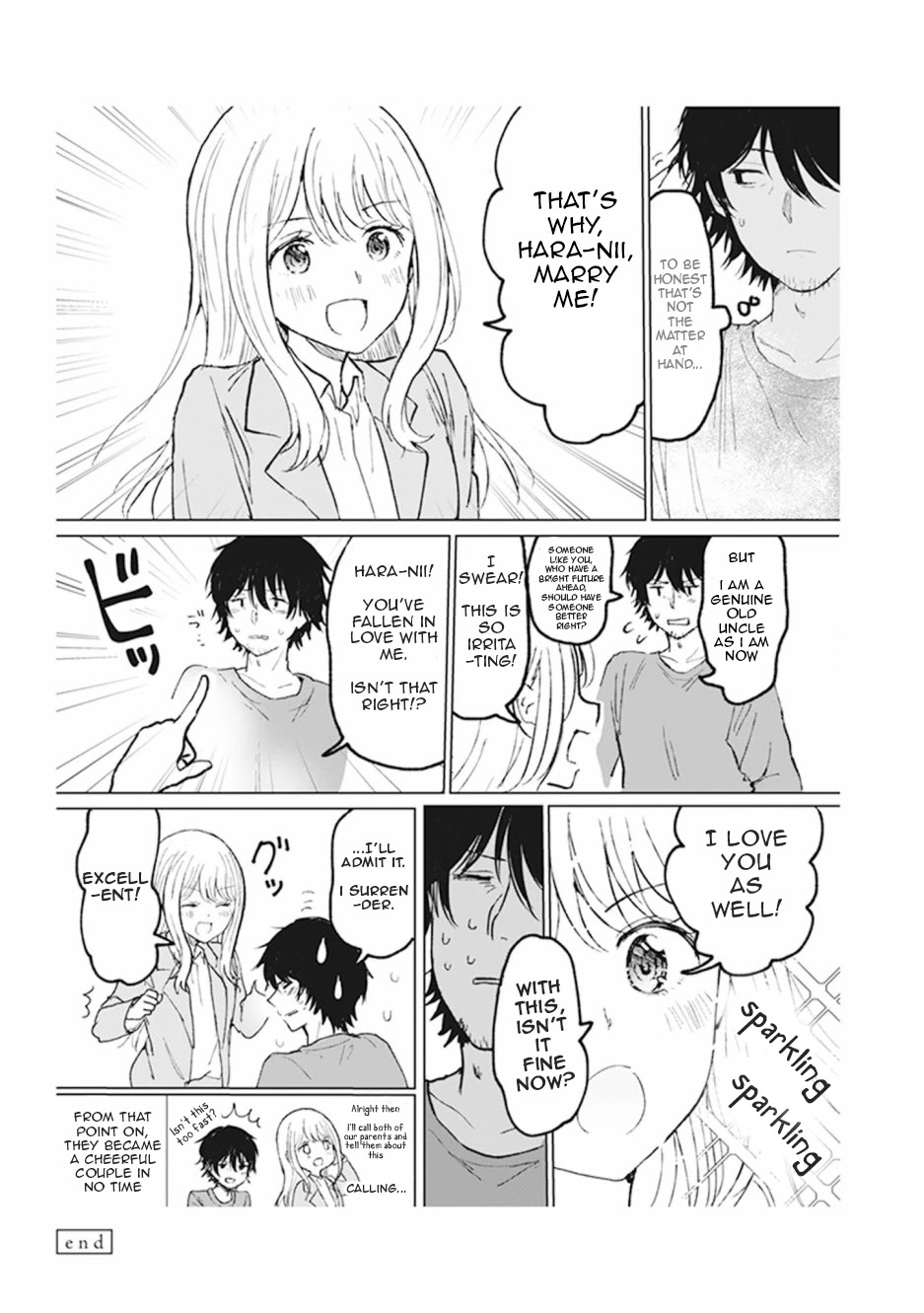 Watashi no Hajimete, Kimi ni Agemasu Chapter 3.5 page 8 - Chapter 3.5: Isn't being with me good enough?