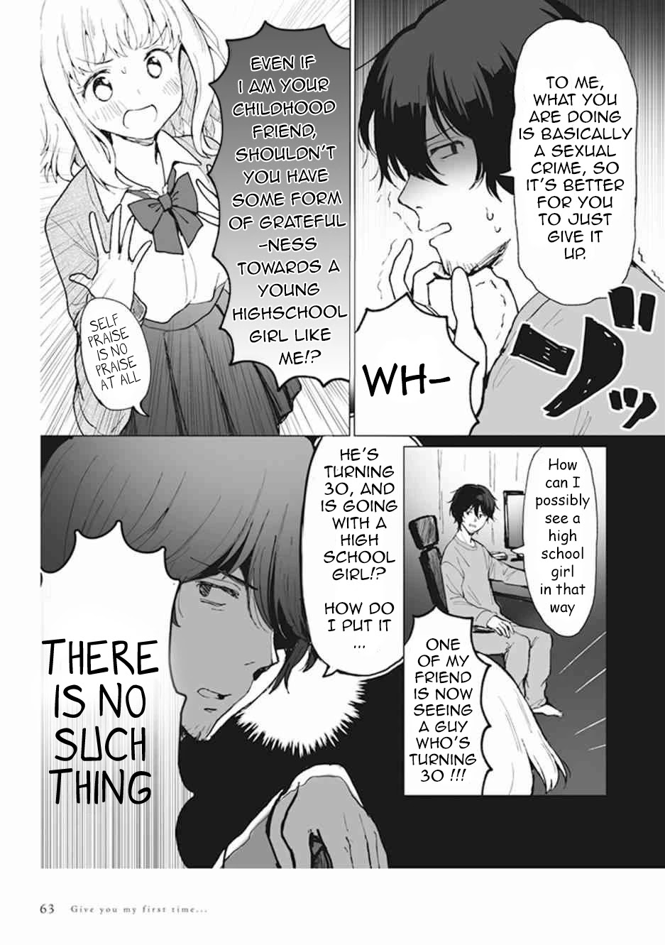 Watashi no Hajimete, Kimi ni Agemasu Chapter 3 page 5 - Chapter 3: Getting Your Crush's Attention